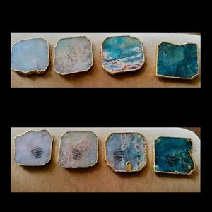 Beautiful Handmade Quartz Coasters